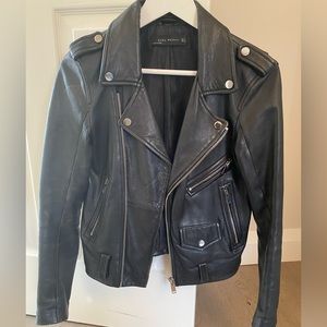 ZARA Women’s Faux Leather Jacket